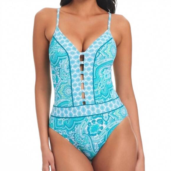BLEU ROD BEATTIE Other - NEW BLEU ROD BEATTIE women's coastal cool plunge one piece in cool
